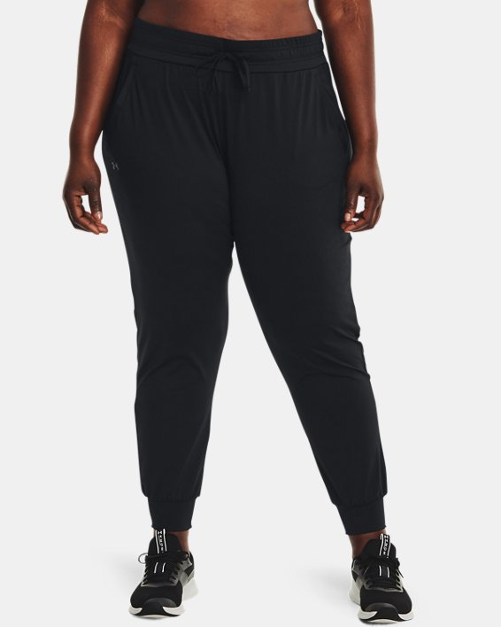 Women's HeatGear® Pants, Black, pdpMainDesktop image number 0